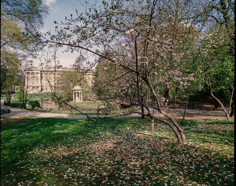 View of the Public Gardens: Analysis of Urban Landscape Composition