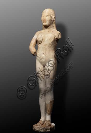 Venus of Cannicella: Etruscan Marble Statue at the Faina Museum in Orvieto