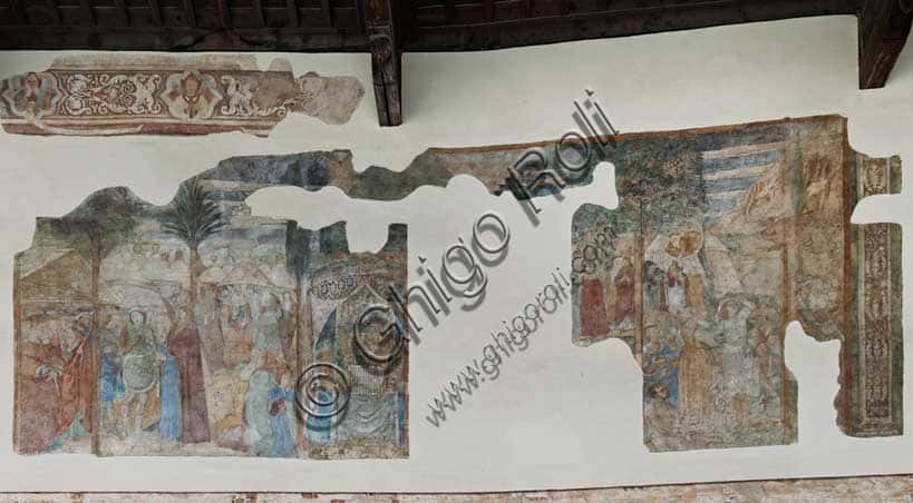 Benozzo Gozzoli's Fresco 'Aaron's Rod and the Bronze Serpent' at Pisa Monumental Cemetery