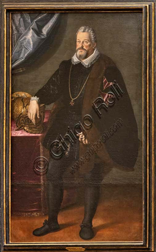 Ritratto di Ferdinando de’ Medici di Scipione Pulzone, Villa La Petraia