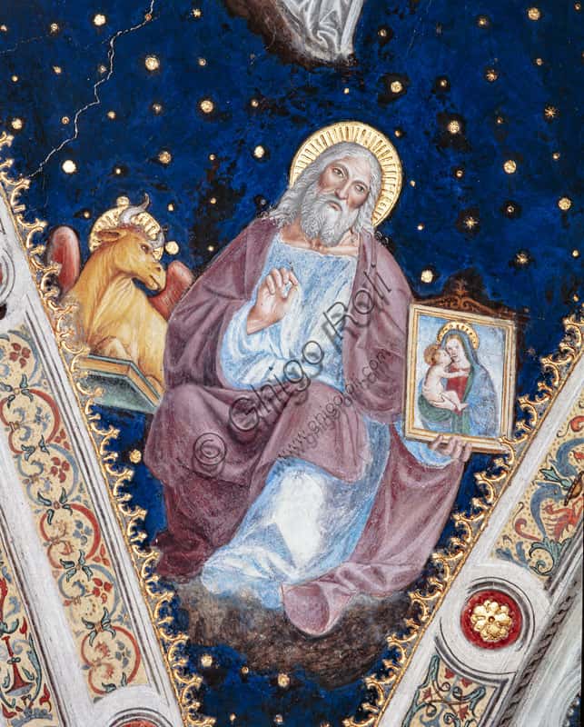 St. Luke by Vincenzo Foppa: The Fresco in the Nuns' Choir in Milan