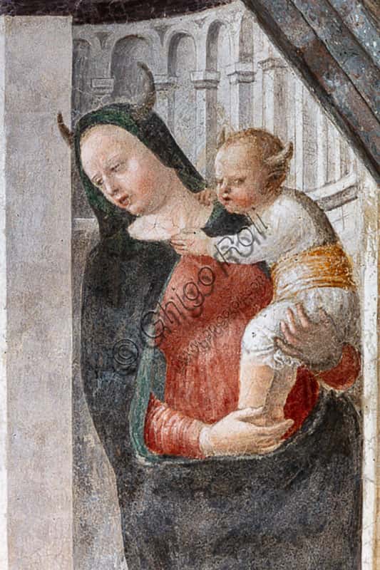 Vincenzo Foppa's Fresco: Saint Peter Martyr Defeats the Devil