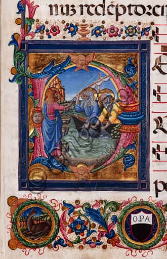 Calling of St. Peter and St. Andrew by Pellegrino di Mariano