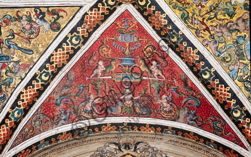 Affreschi grotteschi ispirati alla Domus Aurea sulla volta della Libreria Piccolomini, Duomo di Siena