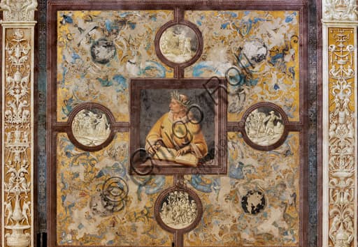 Affresco di Ovidio nella Cappella Nova del Duomo di Orvieto