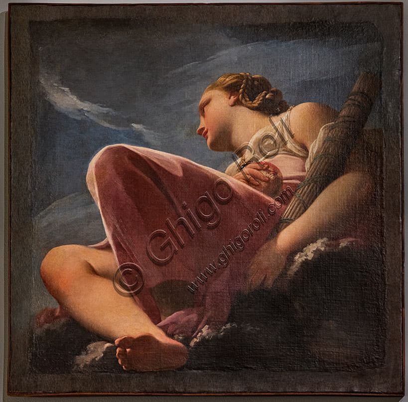 Dipinto 'Allegoria della Concordia' di Louis Dorigny, olio su tela 1695, stile barocco