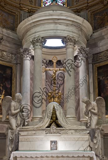 Altare del Santissimo Sacramento, interno del Duomo di Genova - Cappella Lercari