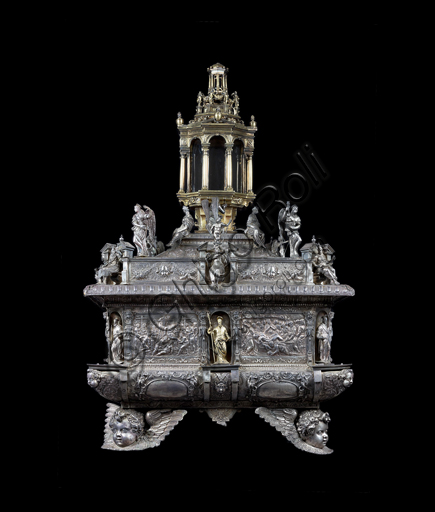 Arca processionale d'argento dorato del Corpus Domini, Museo del Tesoro della Cattedrale di San Lorenzo a Genova