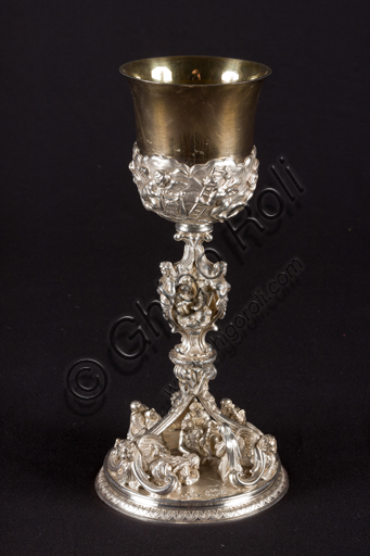 Calice dei Padri del Comune in argento dorato, Museo del Tesoro della Cattedrale di San Lorenzo, Genova