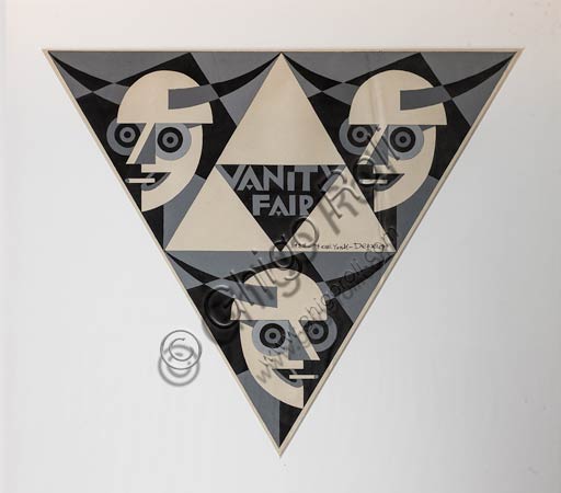Bozzetto originale per Vanity Fair di Fortunato Depero, Casa Depero Rovereto