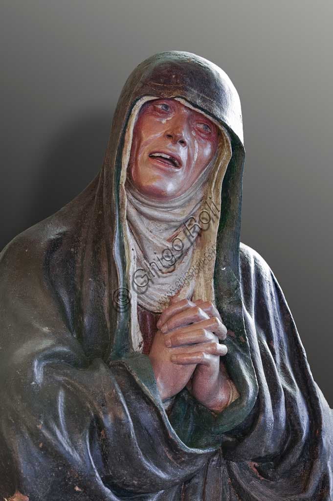 Scultura in terracotta La Dolente di Guido Mazzoni, Museo Palazzo Schifanoia Ferrara