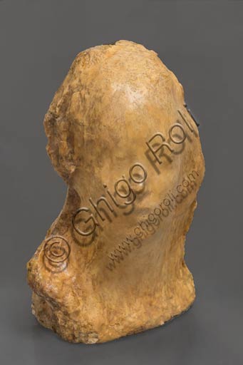 Scultura in cera 'Ecce Puer' (1906) di Medardo Rosso esposta alla Galleria Ricci Oddi, Piacenza