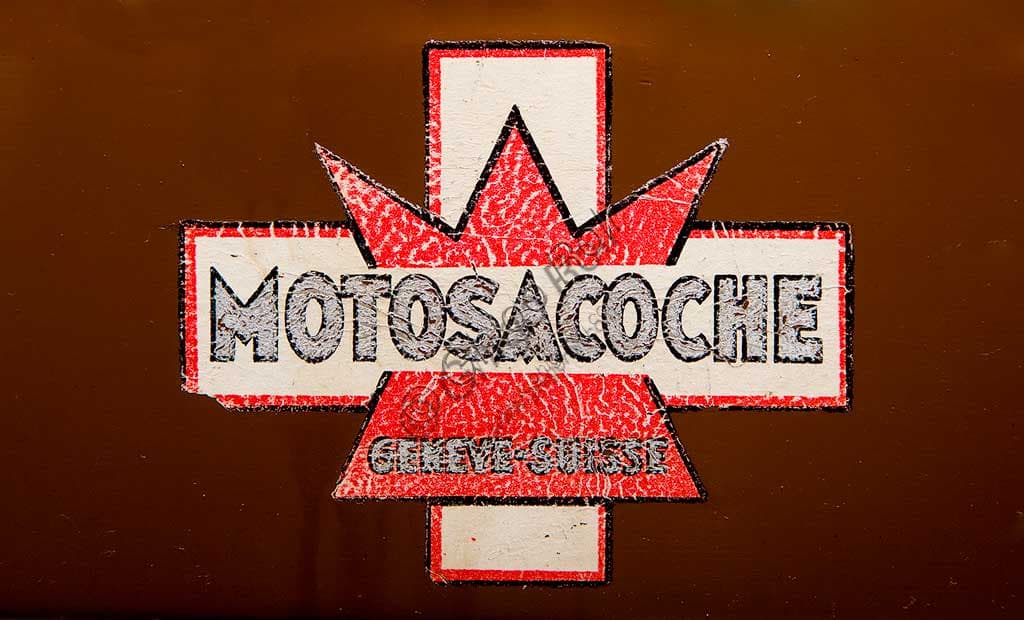 Motosacoche M5 1910 moto d'epoca svizzera con motore monocilindrico a valvole laterali