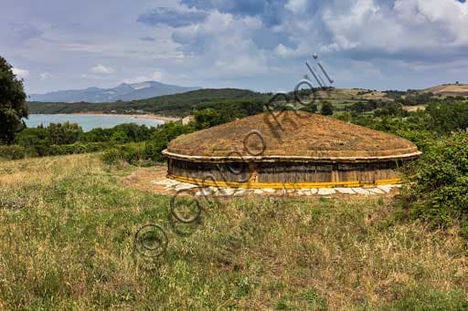 Panorama del Golfo di Baratti con vista sul Parco Archeologico di Populonia e la Necropoli di San Cerbone