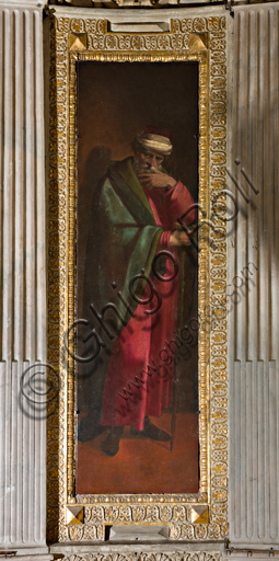 Affresco di San Gioacchino dipinto da Luca Cambiaso nel 1575, Duomo di Genova