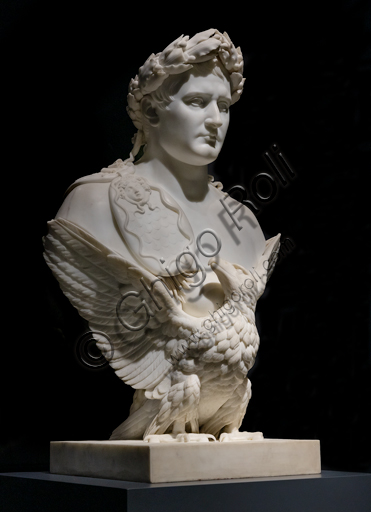  "The Apotheosis of Napoleon", 1830, by Bertel Thorvaldsen (1770 - 1844), marble.