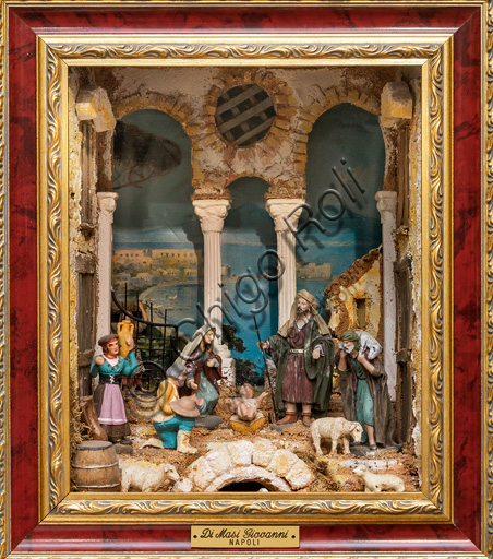 Assisi: presepe in esposizione.