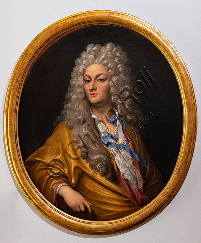 “Self portrait”, by  Louis Dorigny, 1712-30, oil painting on canvas.