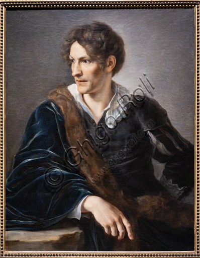  "Bertel Thorvaldsen", 1808, by Vicenzo Camuccini (1771 - 1844), oil on canvas.
