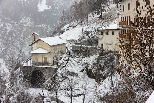 Bormio, Terme:  stabilimento "Bagni Vecchi".