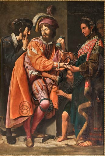 Modena, Galleria Estense: "La buona ventura" (circa 1617), di Lionello Spada, detto La Scimmia di Caravaggio.  