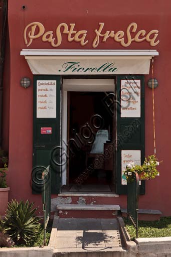Camogli: negozio di pasta fresca "Fiorella" 