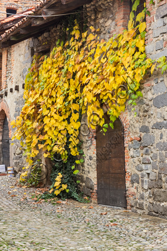 Candelo, Ricetto (fortified structure): a "Rua" (street) inside the Ricetto.