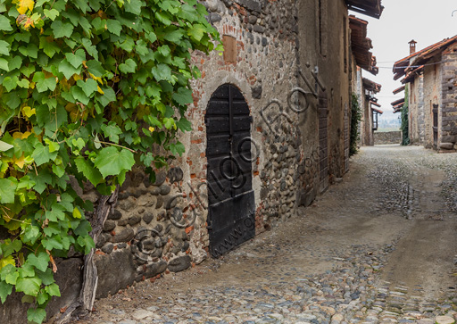 Candelo, Ricetto: una "Rua" all'interno del Ricetto.