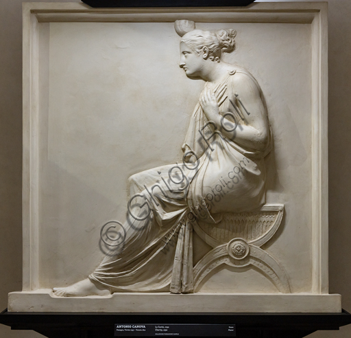  "Charity", 1792,  by Antonio Canova (1757 - 1822), plaster.