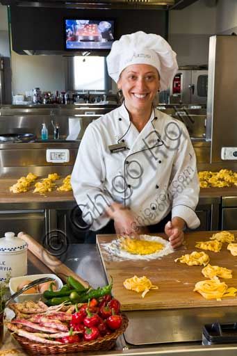 Casa Artusi: Carla Brigliadori, direttrice della scuola di cucina.
