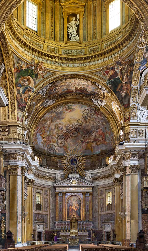 Church of Jesus: view of the interior.