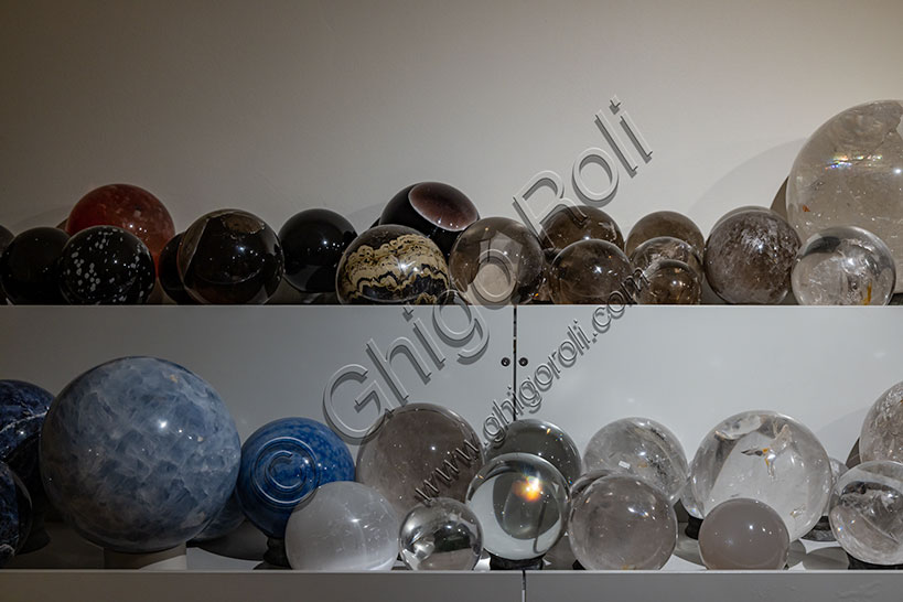 Collection of spheres.