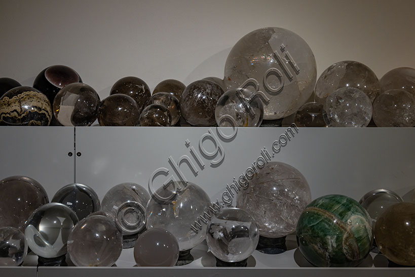 Collection of spheres.