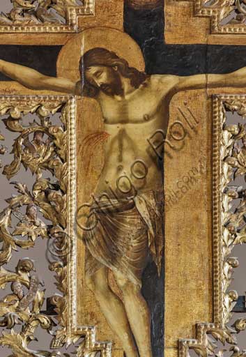   Croatia, Dubrovnik, church of S. Dominic: Paolo Veneziano, Crucifixion (1359?), detail.