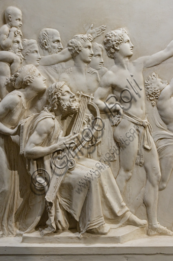  "Dance of Alcinous' Children ", 1790-2,  by Antonio Canova (1757 - 1822), plaster. Detail.