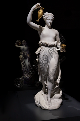 "Ebe", 1800-5, di Antonio Canova (1757 - 1822), marmo. 