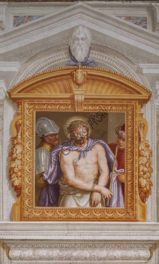 Fanzolo, Villa Emo, the Io room: "Ecce Homo". Fresco by Giovanni Battista Zelotti, about 1565.