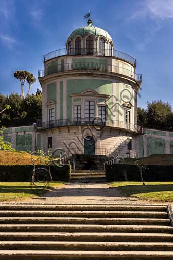 Firenze, Giardini di Boboli: Kaffeehaus, padiglione rococò realizzato nel 1776 da Zanobi del Rosso. 