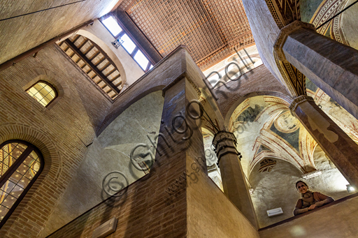  Foligno, Trinci Palace: Gothic stairway, XIII - XIV th century.