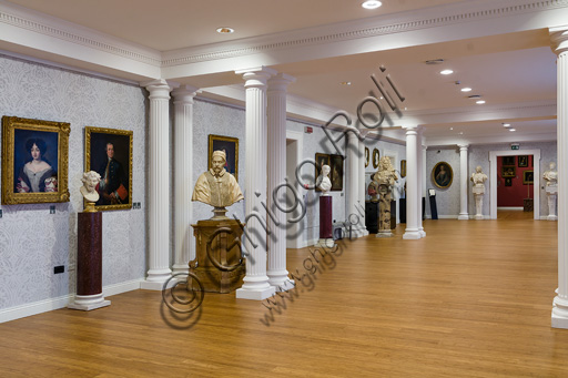 Fontanellato, Labirinto della Masone, Franco Maria Ricci Art Collection: one of the rooms.