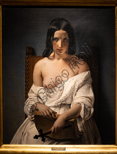 Francesco Hayez: "La meditazione", olio su tela, 1838.