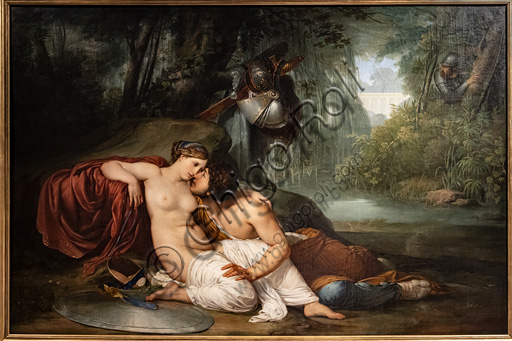 Francesco Hayez: "Rinaldo and Armida", oil painting, 1812.