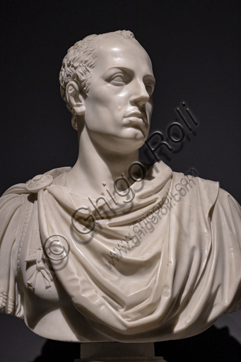  "Francis I of Austria", 1781-2, by Antonio Canova (1757 - 1822), marble statue.