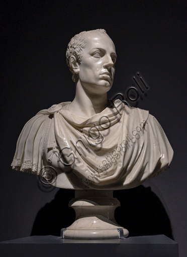 "Francesco I d'Austria", 1822 di Antonio Canova (1757 - 1822), marmo.