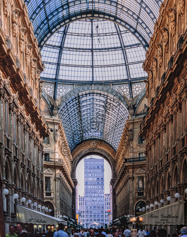  Vittorio Emanuele II Gallery, open in 1867.