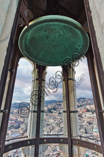 , Genoa, Duomo (St. Lawrence Cathedral), the bell tower: the bell house.