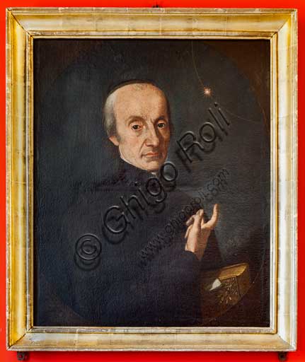 Palermo, The Royal Palace or Palazzo dei Normanni (Palace of the Normans), the Pisana Tower, The Astronomical Observatory "Giuseppe Piazzi" : painting which portrays the astronomer Giuseppe Piazzi. His most famous discovery was the first dwarf planet, Ceres.