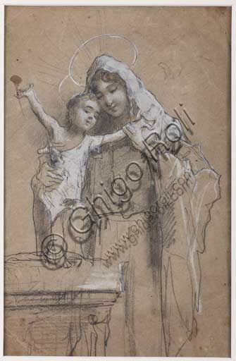 Assicoop - Unipol Collection: Unknown artist, "Madonna and Infant Jesus".