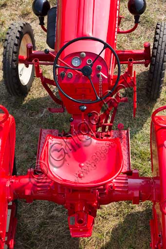 Old Tractor. Detail.Make: PorscheModel: JuniorYear: 1962Fuel: Diesel oilNumber of Cylinders: 1Displacement: 1.600 ccHorse Power: 15 HPCharacteristics: