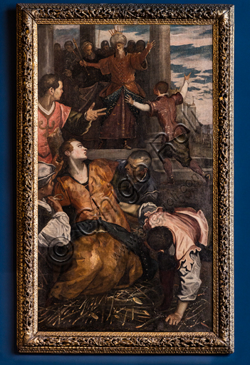  "Martyrdom of St. Christine", by Domenico Tintoretto, around 1590, oil painting on canvas.